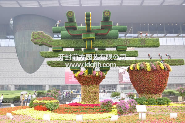 開封前方園藝——五色草立體花壇廠家直銷