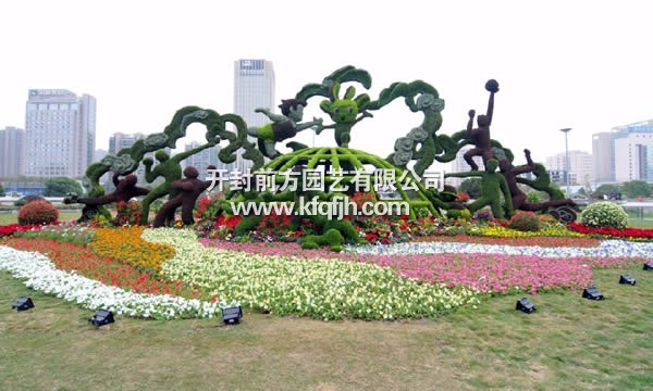 開封前方園藝——五色草立體花壇廠家直銷